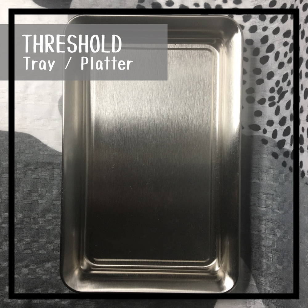 THRESHOLD • Silver Tray / Platter